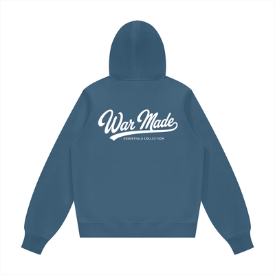War Made Script Unisex Fleece Hoodie (Runs Small)