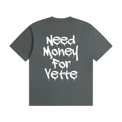 "Need Money For Vette" Unisex Seamless Cotton T-Shirt