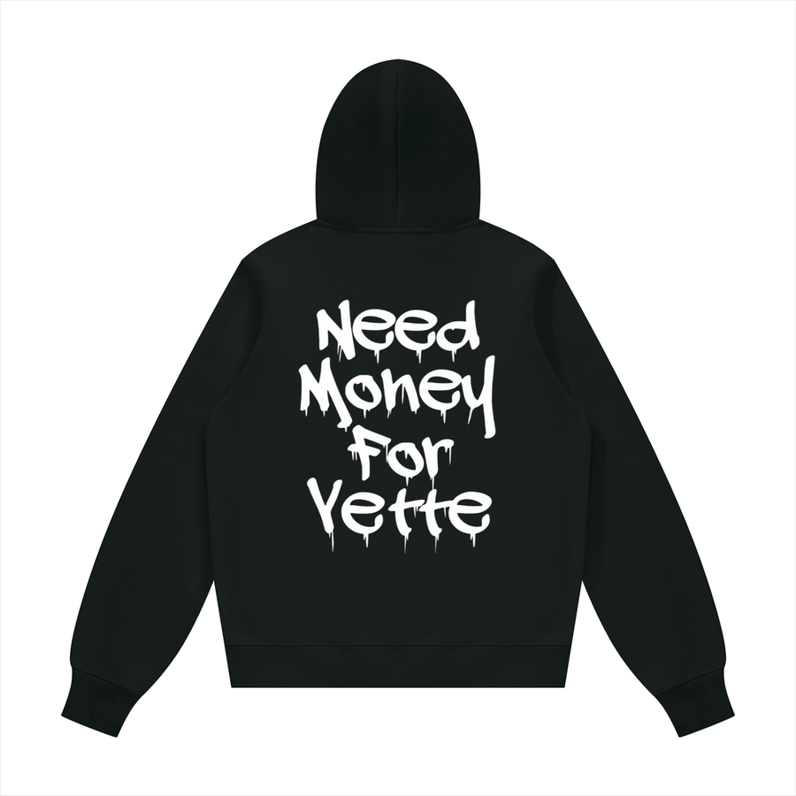 "Need Money For Vette" Unisex Fleece Regular Hoodie (Runs Small)