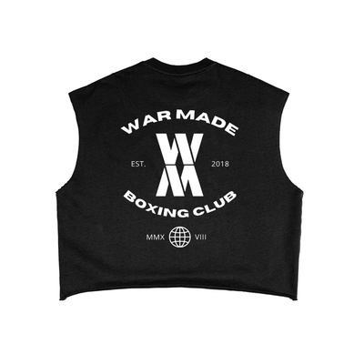 War Made Boxing Club Boxing Crop Tank Top