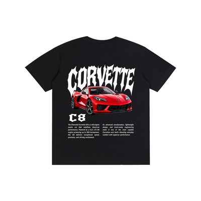 Corvette C8 Cotton Unisex T-Shirt
