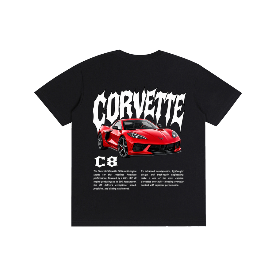 Corvette C8 Cotton Unisex T-Shirt