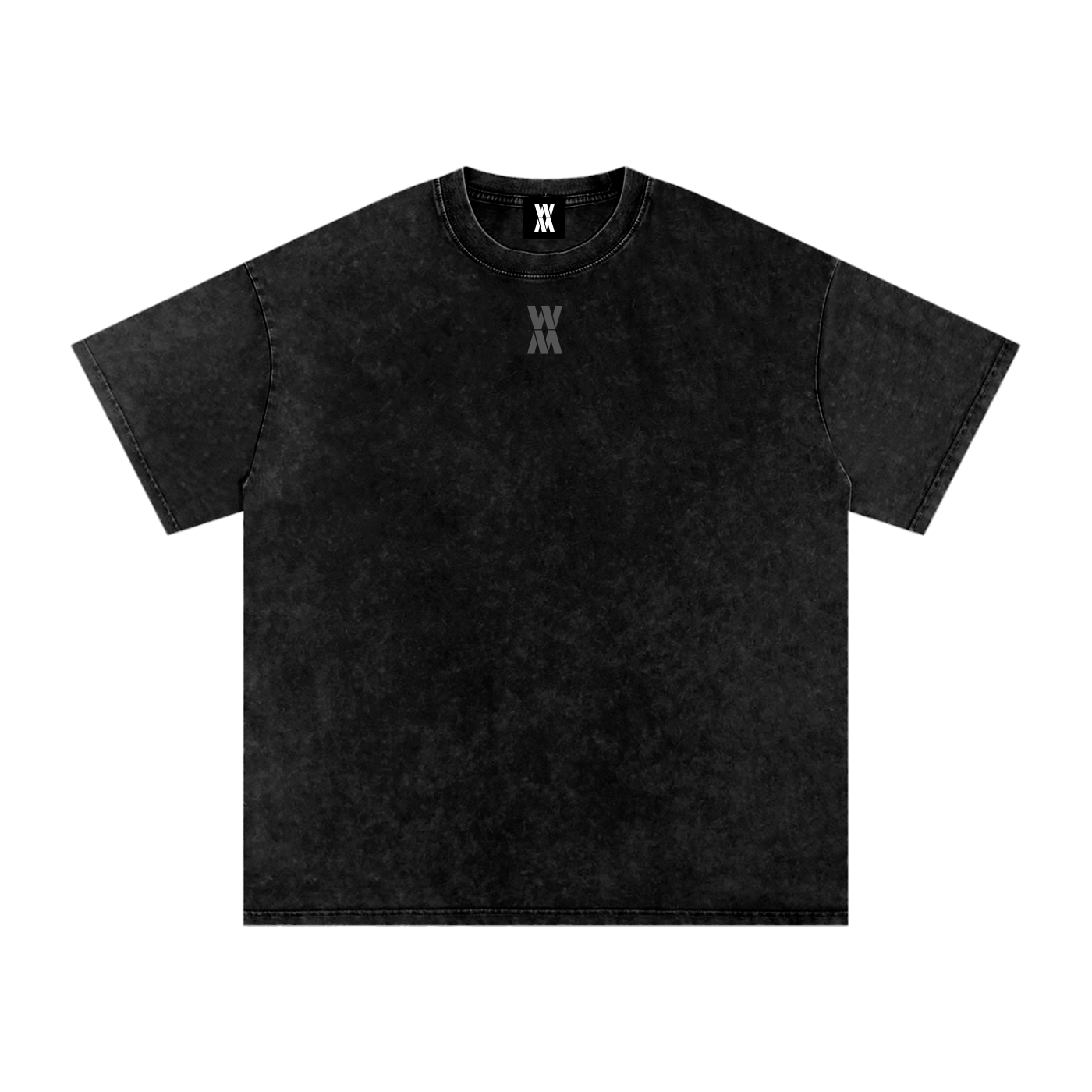 Blackout Cerberus Snow Washed Oversized Cotton T-Shirt