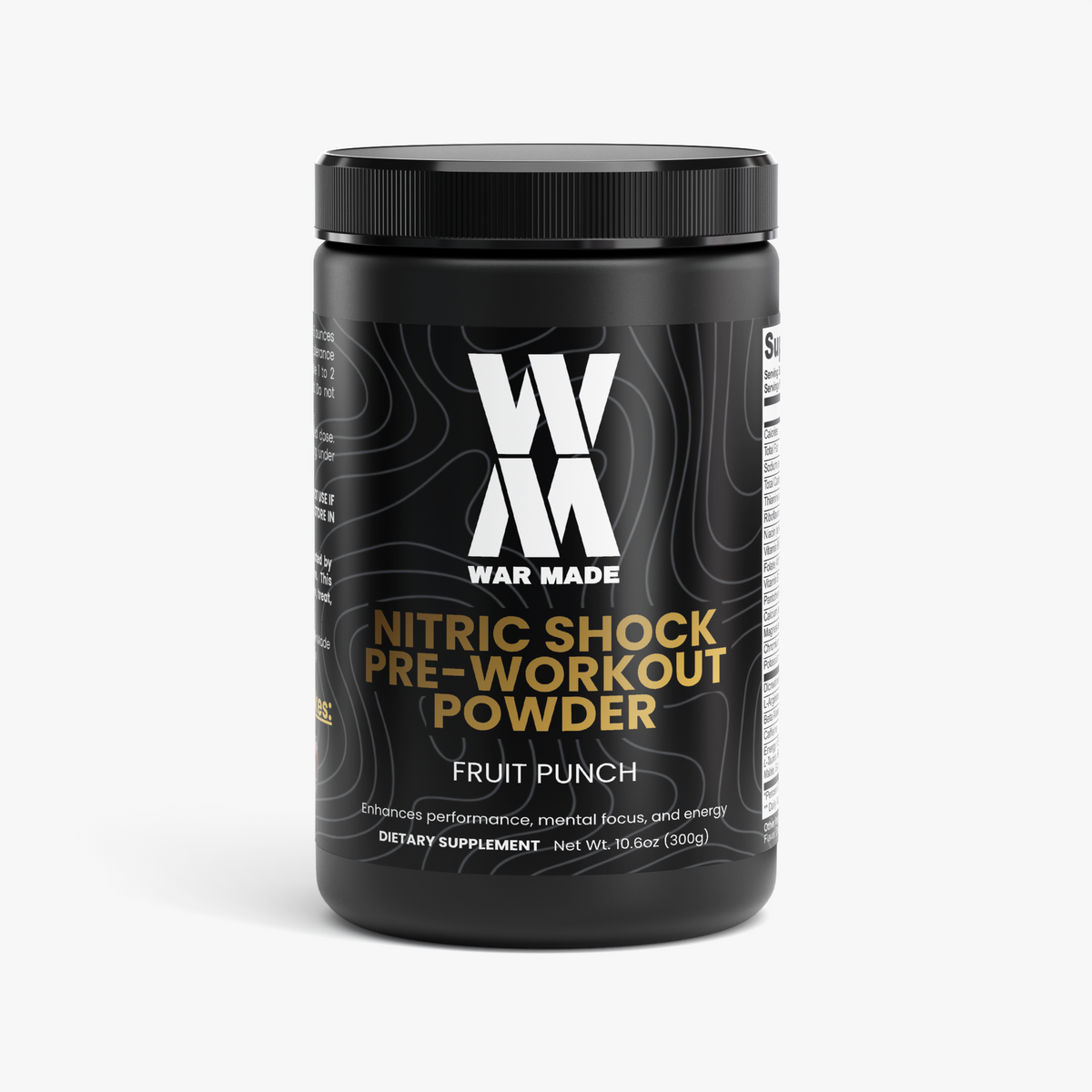 Nitric Shock Pre-Workout Powder (Fruit Punch)