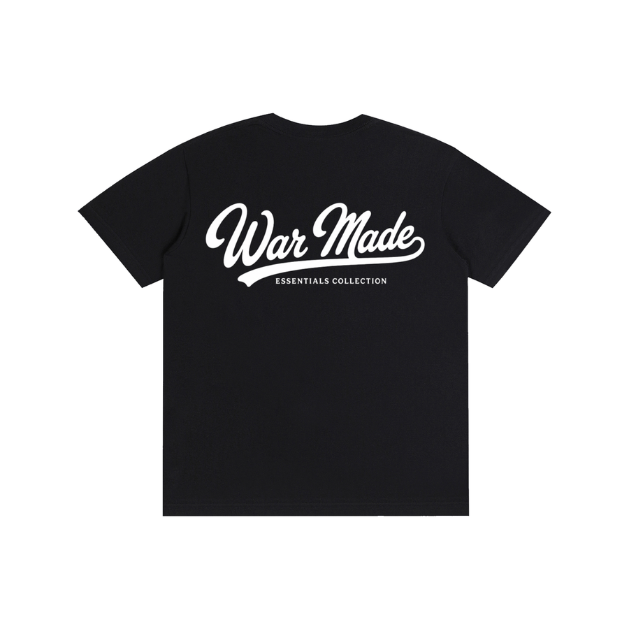 War Made Script Cotton Unisex T-Shirt