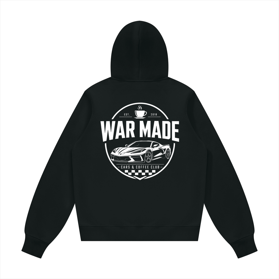 Cars & Coffee Club Unisex Fleece Hoodie (Runs Small)