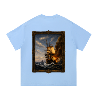 "Burn The Boats" Essential Cotton T-Shirt