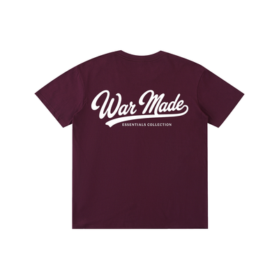 War Made Script Cotton Unisex T-Shirt