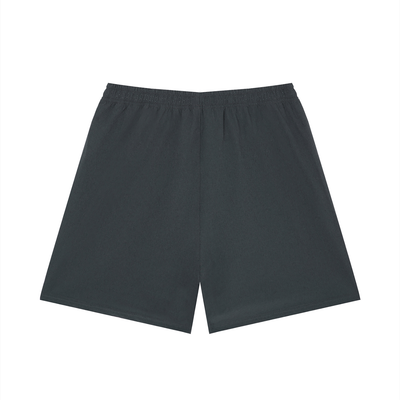War Made Script Men’s Loose Fit Elastic Waist Shorts