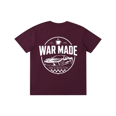 Cars & Coffee Club Pure Cotton Unisex T-Shirt