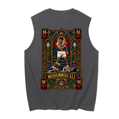 "Stained Glass" ALI Men's Sleeveless Cotton Tank Top