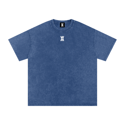 "Need Money For Vette" Snow Washed Oversized Cotton T-Shirt