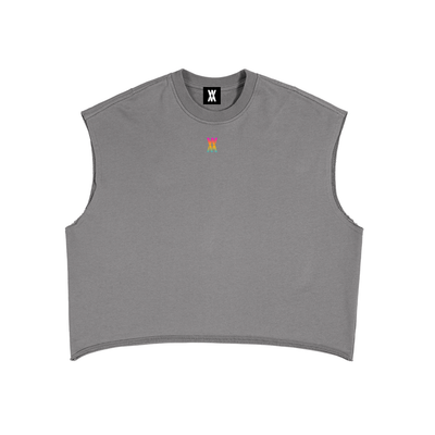Miami Vice Boxy Crop Tank Top