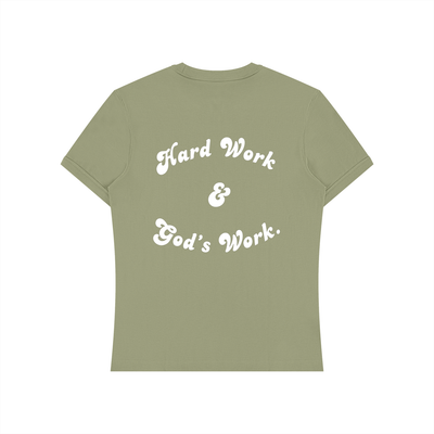 Hard Work & Gods Work Unisex Slim Fit T-Shirt