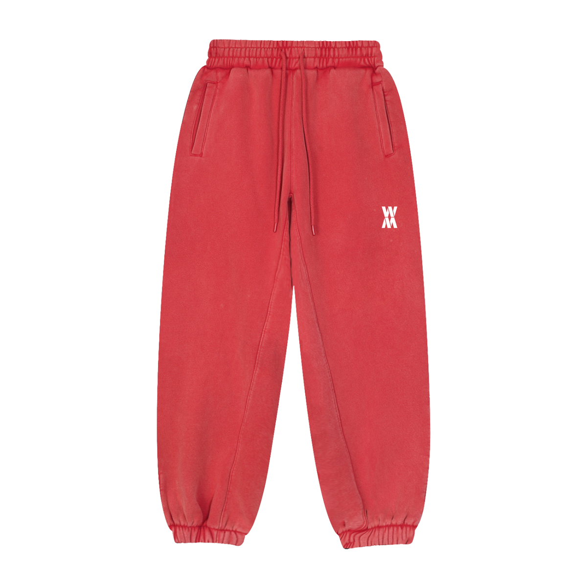 War Made Logo Fleeced Jogger Sweatpants