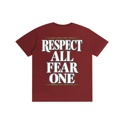 Respect All. Fear One. Pure Cotton Unisex T-Shirt
