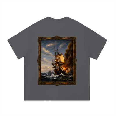 "Burn The Boats" Essential Cotton T-Shirt
