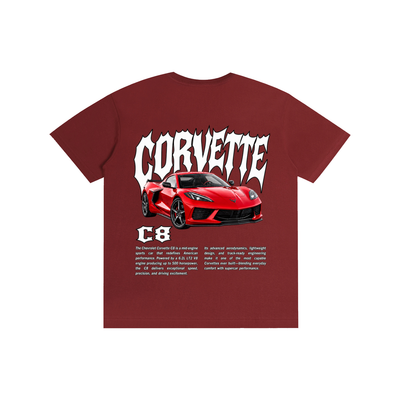 Corvette C8 Cotton Unisex T-Shirt