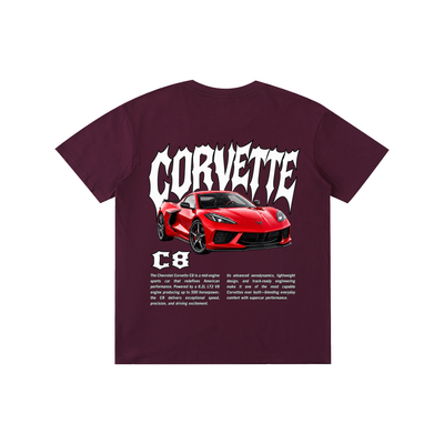 Corvette C8 Cotton Unisex T-Shirt