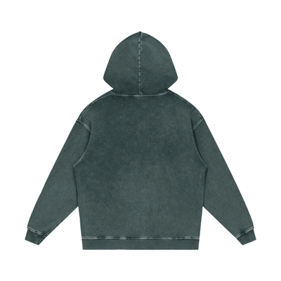 "The Essentials" Snow Washed Loose Cotton Hoodie