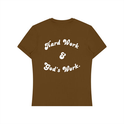 Hard Work & Gods Work Unisex Slim Fit T-Shirt