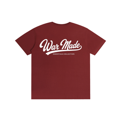 War Made Script Cotton Unisex T-Shirt