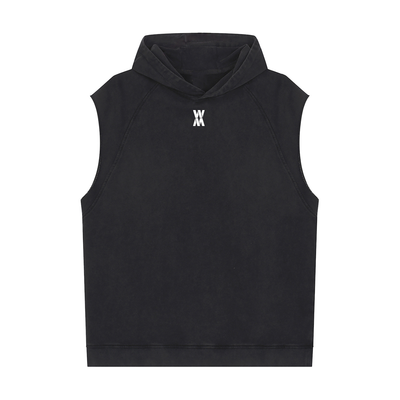 Respect All. Fear One. Snow Washed Sleeveless Hoodie