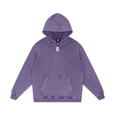 Mike Tyson Snow Washed Loose Cotton Hoodie