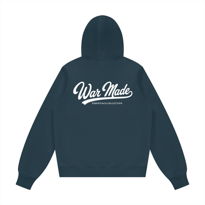War Made Script Unisex Fleece Hoodie (Runs Small)