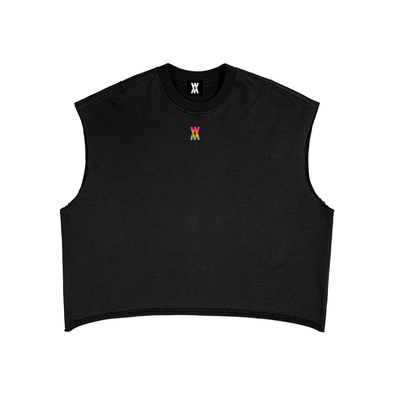 Miami Vice Boxy Crop Tank Top
