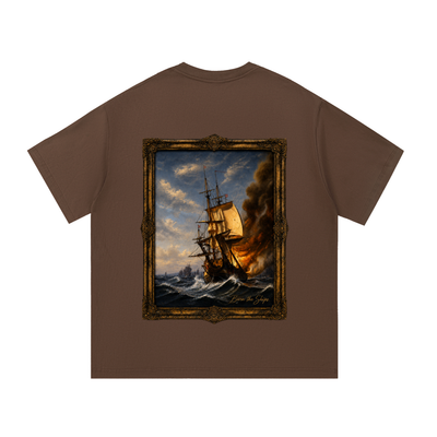 "Burn The Boats" Essential Cotton T-Shirt
