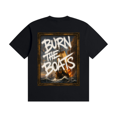 "Burn The Boats" Unisex Skivvy Shirt
