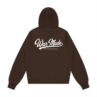 War Made Script Unisex Fleece Hoodie (Runs Small)