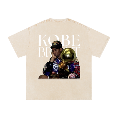 Kobe Bryant Snow Washed Oversized Cotton T-Shirt