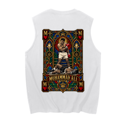 "Stained Glass" ALI Men's Sleeveless Cotton Tank Top