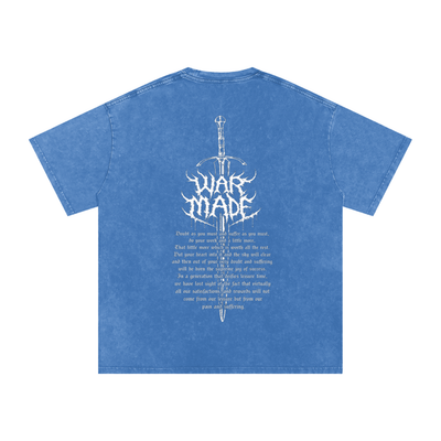 The Sword Snow Washed Oversized Cotton T-Shirt