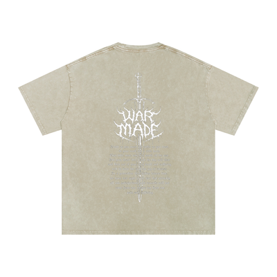 The Sword Snow Washed Oversized Cotton T-Shirt