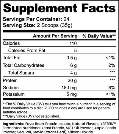 Plant Protein (Vanilla)