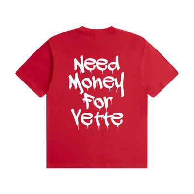 "Need Money For Vette" Unisex Seamless Cotton T-Shirt