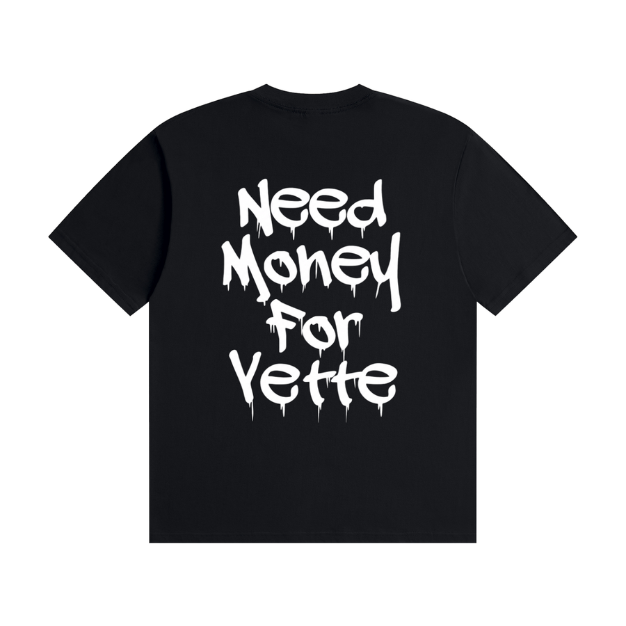 "Need Money For Vette" Unisex Seamless Cotton T-Shirt