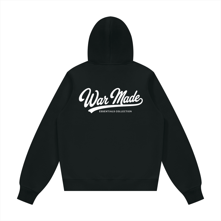 War Made Script Unisex Fleece Hoodie (Runs Small)