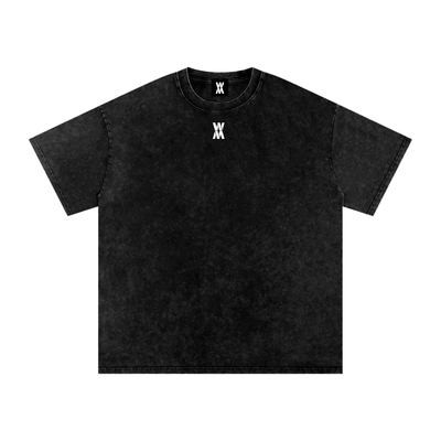 Mike Tyson Snow Washed Oversized Cotton T-Shirt