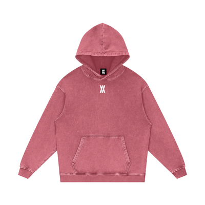 Pelé Snow Washed Loose Cotton Hoodie