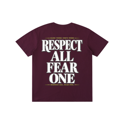 Respect All. Fear One. Pure Cotton Unisex T-Shirt