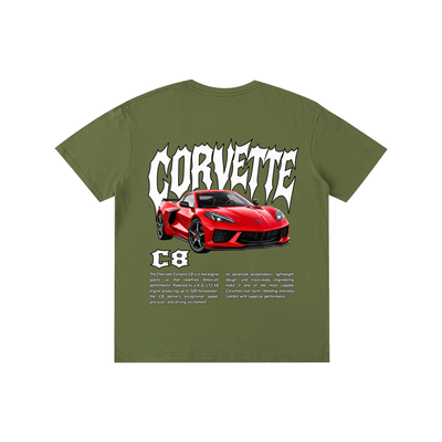Corvette C8 Cotton Unisex T-Shirt