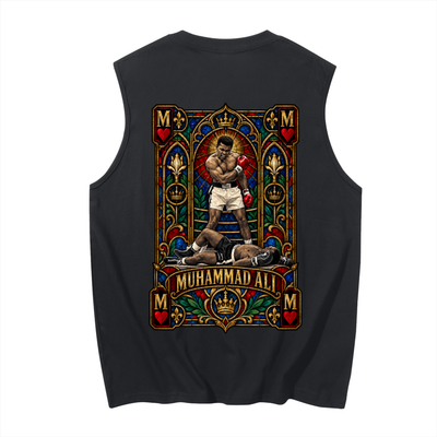 "Stained Glass" ALI Men's Sleeveless Cotton Tank Top