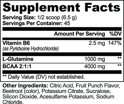 BCAA Shock Powder (Fruit Punch)