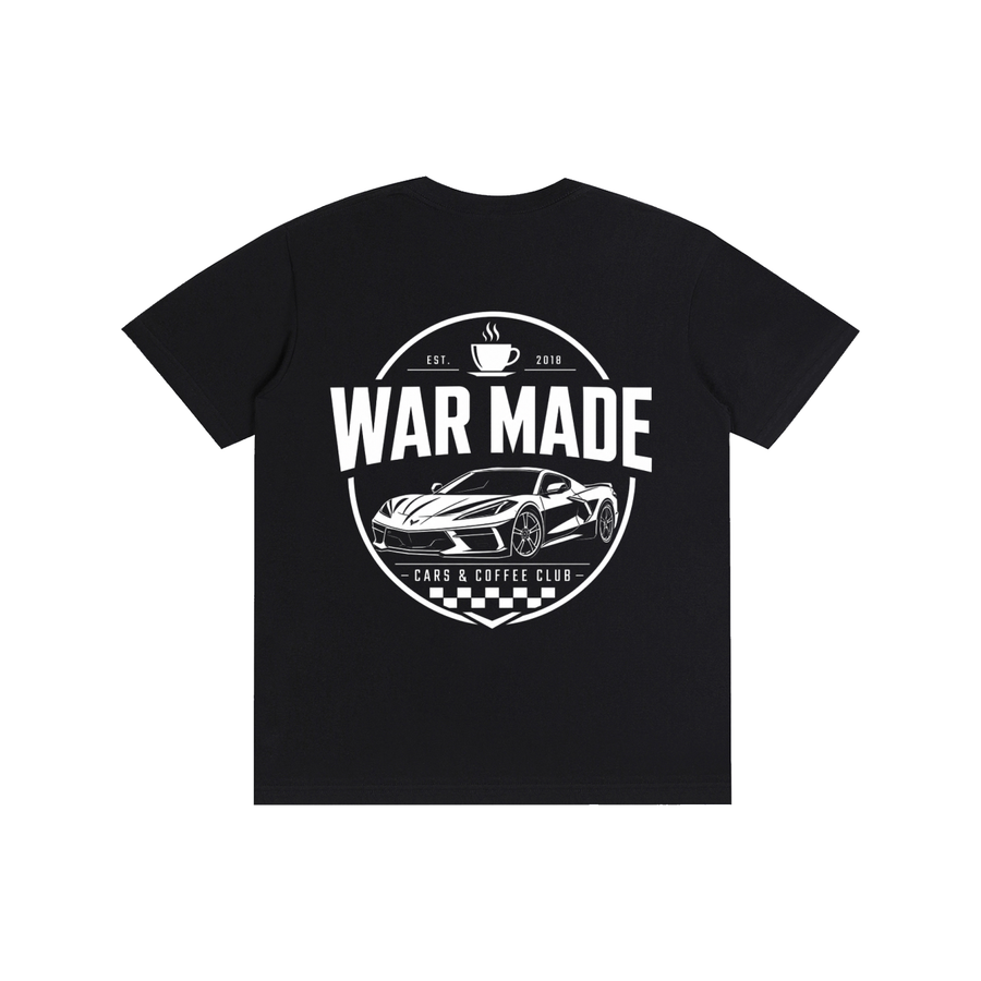 Cars & Coffee Club Pure Cotton Unisex T-Shirt