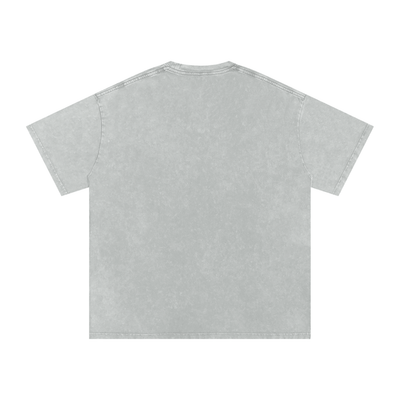 "The Essentials" Snow Washed Oversized Cotton T-Shirt