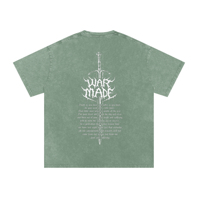 The Sword Snow Washed Oversized Cotton T-Shirt